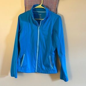 Lukka Windbreaker. Turquoise. Slim fitting.